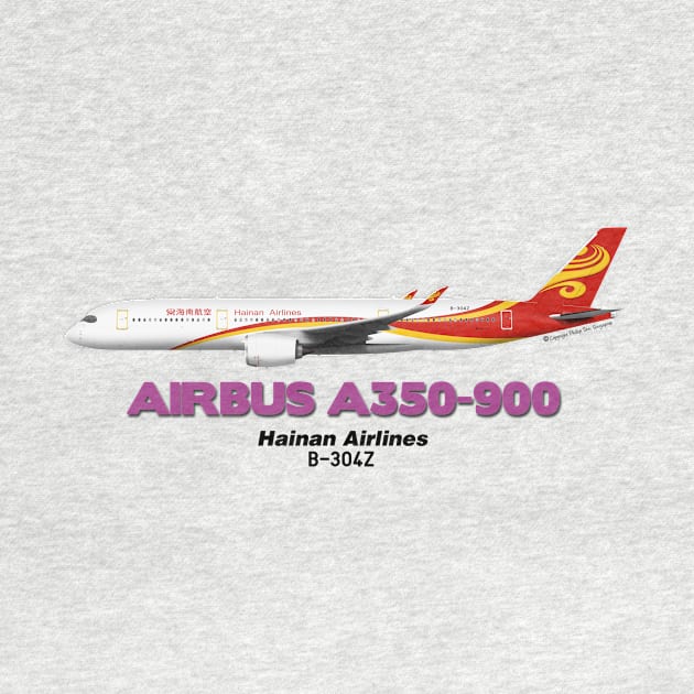 Airbus A350-900 - Hainan Airlines by TheArtofFlying